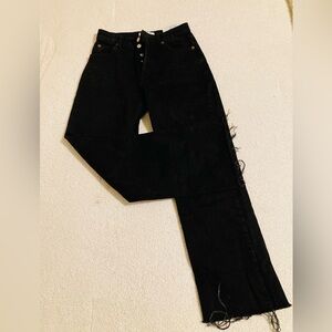 Zara women Black Jeans. Size 0